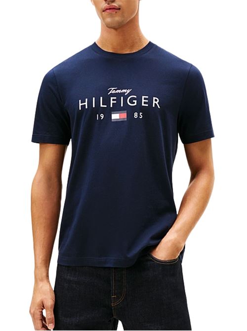T-shirt con grafica Tommy Hilfiger | MW0MW41455DW5